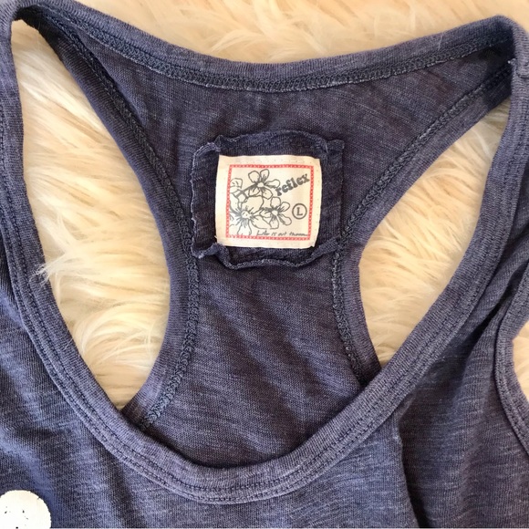 Reflex California Tank Top Beach Bear Shirt Large nwot - Picture 5 of 9